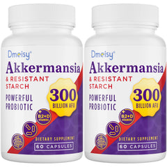 Dmeisy Akkermansia bottle pour illustrating gut-supporting probiotic action