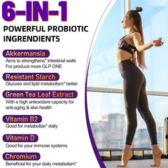 Dmeisy Akkermansia capsules close-up highlighting quality and potency.