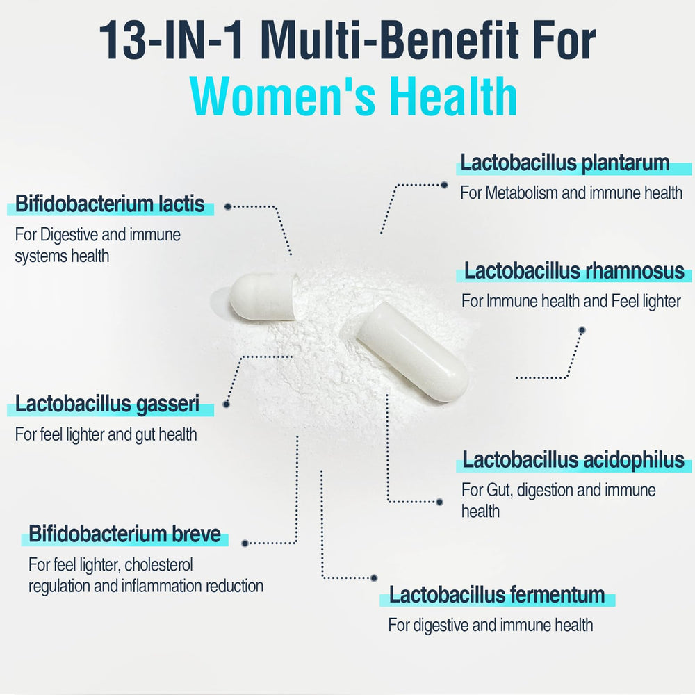 Dmeisy label highlights 13-in-1 blend and ingredients.