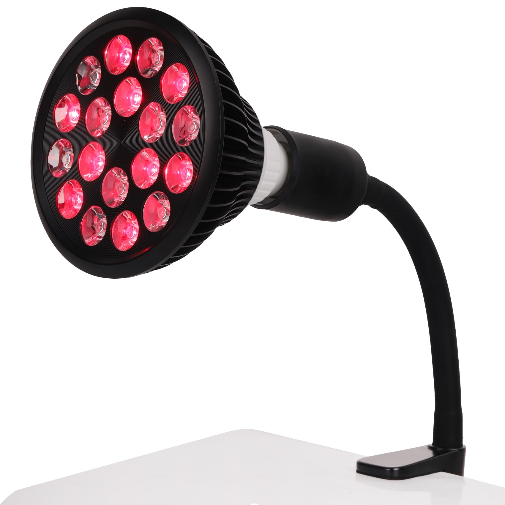 DMMBMFC Red Light Therapy Lamp front view for convenient home sessions.