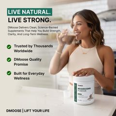 DMoose Fitness made in USA seal reinforces quality and trusted sourcing.