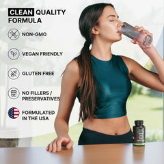 DMoose Fitness Immune Support Mushrooms bottle demonstrates daily wellness potential