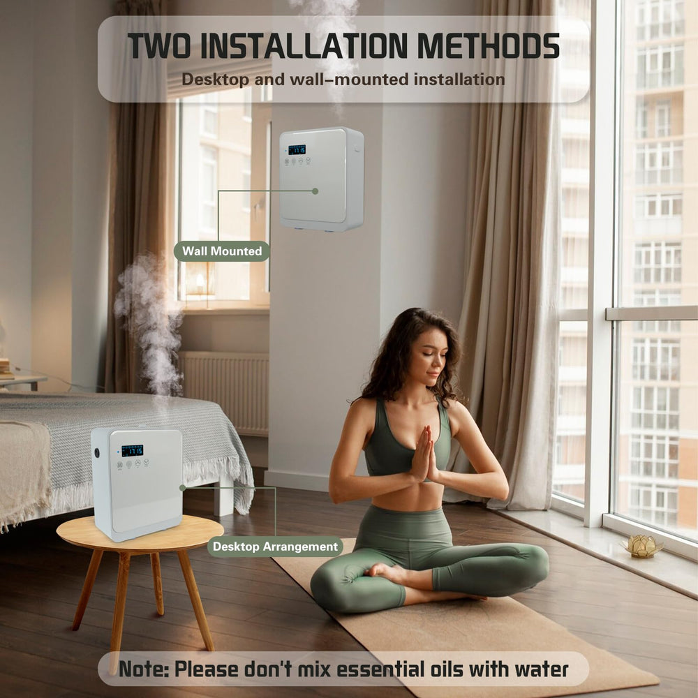 DMPWNEBL 250ml reservoir diffuser features long-lasting fragrance with fewer refills.