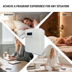DMPWNEBL large-room diffusion covers 2000 sq ft with even aroma distribution.