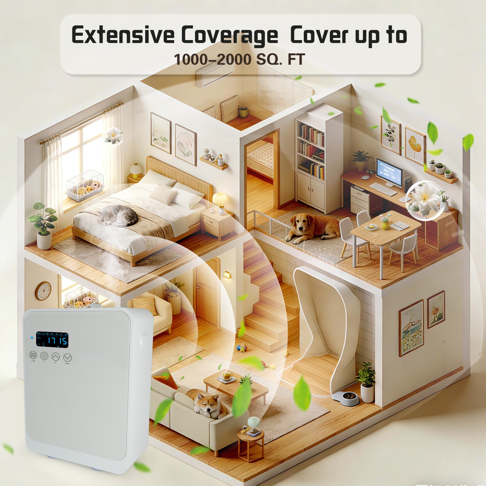 DMPWNEBL waterless diffuser app control demonstrates Bluetooth access for remote fragrance scheduling.
