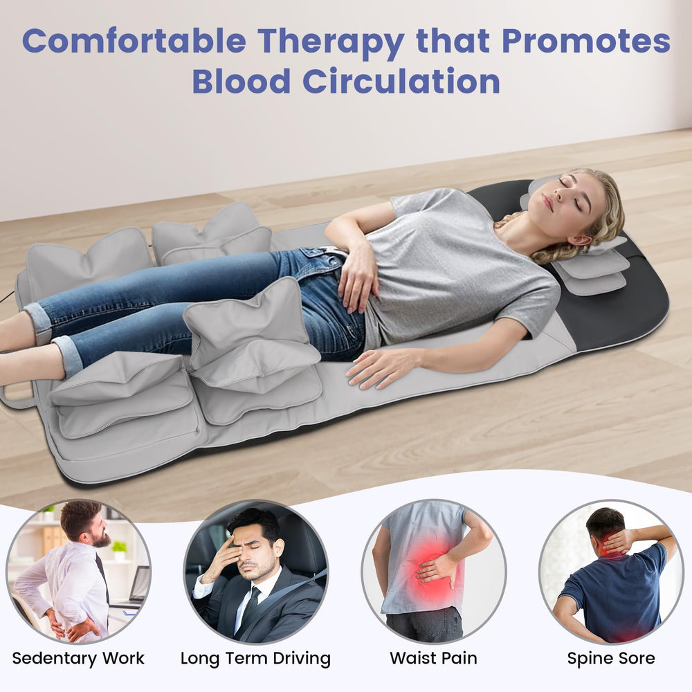 Dmzosmd back heating feature soothes tired muscles after a long day