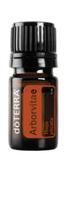 doTERRA Arborvitae essential oil bottle with warm earthy aroma for cleansing spaces