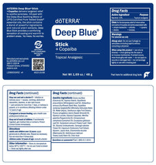 doTERRA Deep Blue Stick 2-pack side view shows compact design for targeted application.
