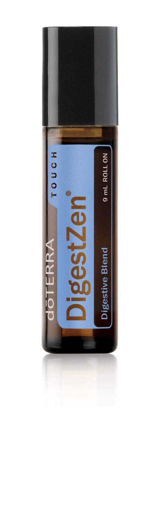 doTERRA DigestZen Touch roll-on bottle for on-the-go digestion support