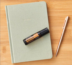 doTERRA Motivate Touch diffuser setup for workspace ambiance