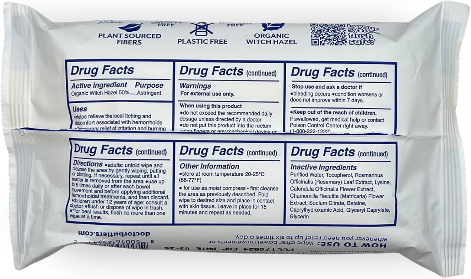 Doctor Butler's wipes are cruelty-free and HSA/FSA eligible