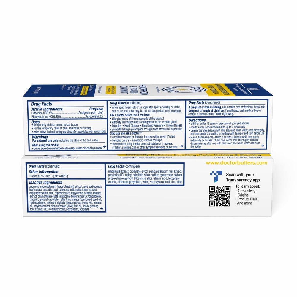 Ginseng root alongside Doctor Butler’s product suggests nourishing healing properties.