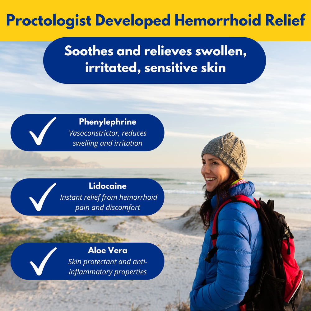 Internal and external itching relief from Doctor Butler's ointment.