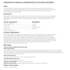 Ingredients list highlighting herbs, minerals, and amino acids