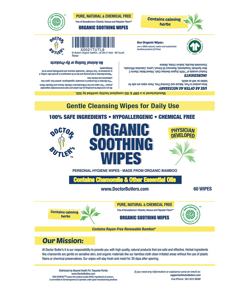 USA-made facility ensuring quality control for Doctor Butler's products.