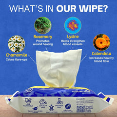 Doctor Butler's plant-sourced fibers feel soft and toilet-paper friendly