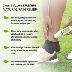 Doctor Hoy's Arnica Montana gel shows natural anti-inflammatory ingredients for soothing relief