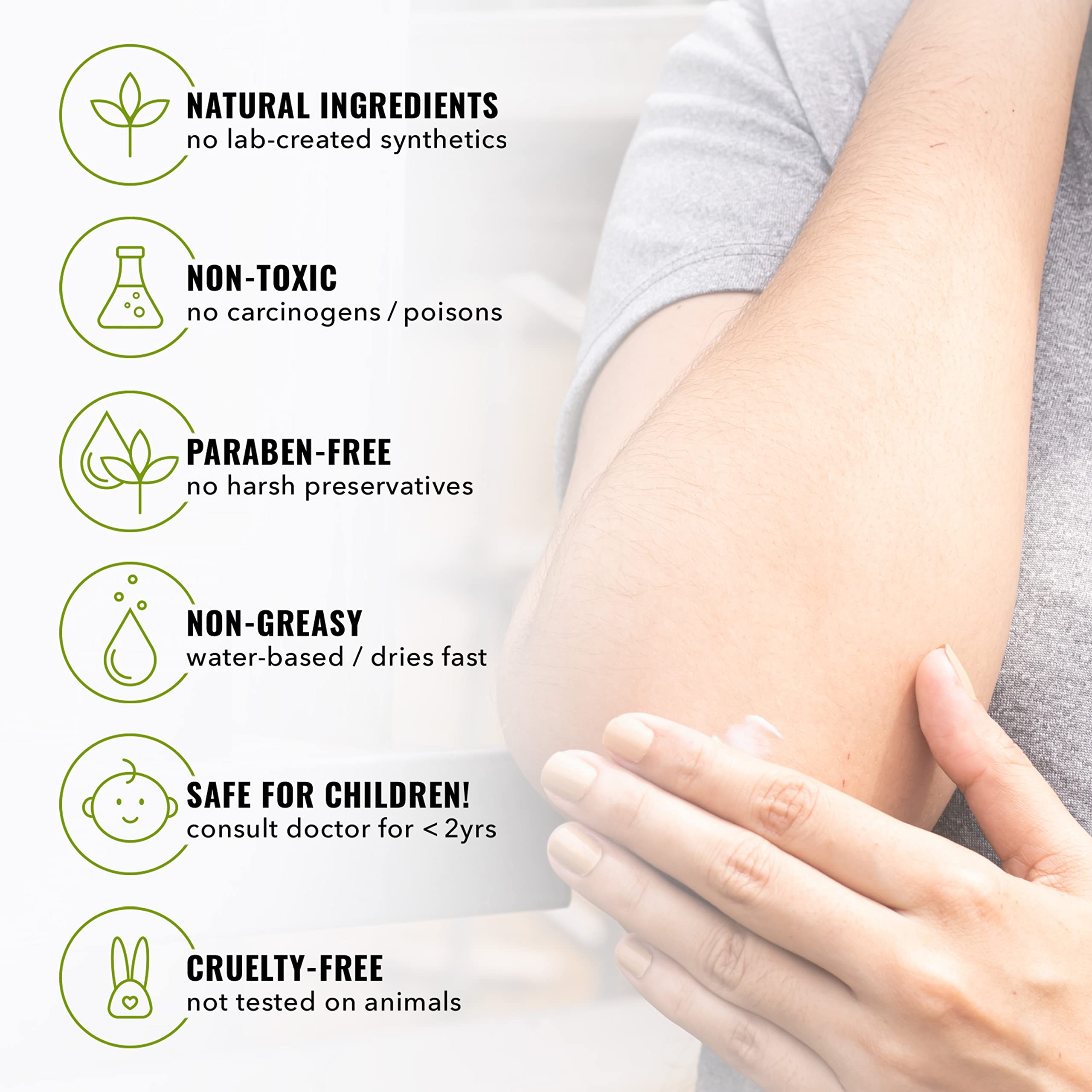 Encapsulation technology helps keep ingredients potent in Doctor Hoy's gel.