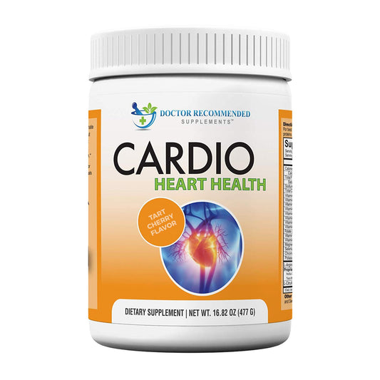 Cardio Heart Health powder bottle for daily arginine and citrulline support