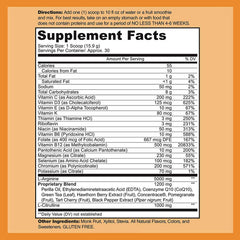 DOCTOR RECOMMENDED SUPPLEMENTS Cardio Heart Health pack with scoop for daily energy and vitality.