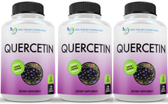 Doctor Recommended Quercetin 1000mg bottle pour for daily wellness