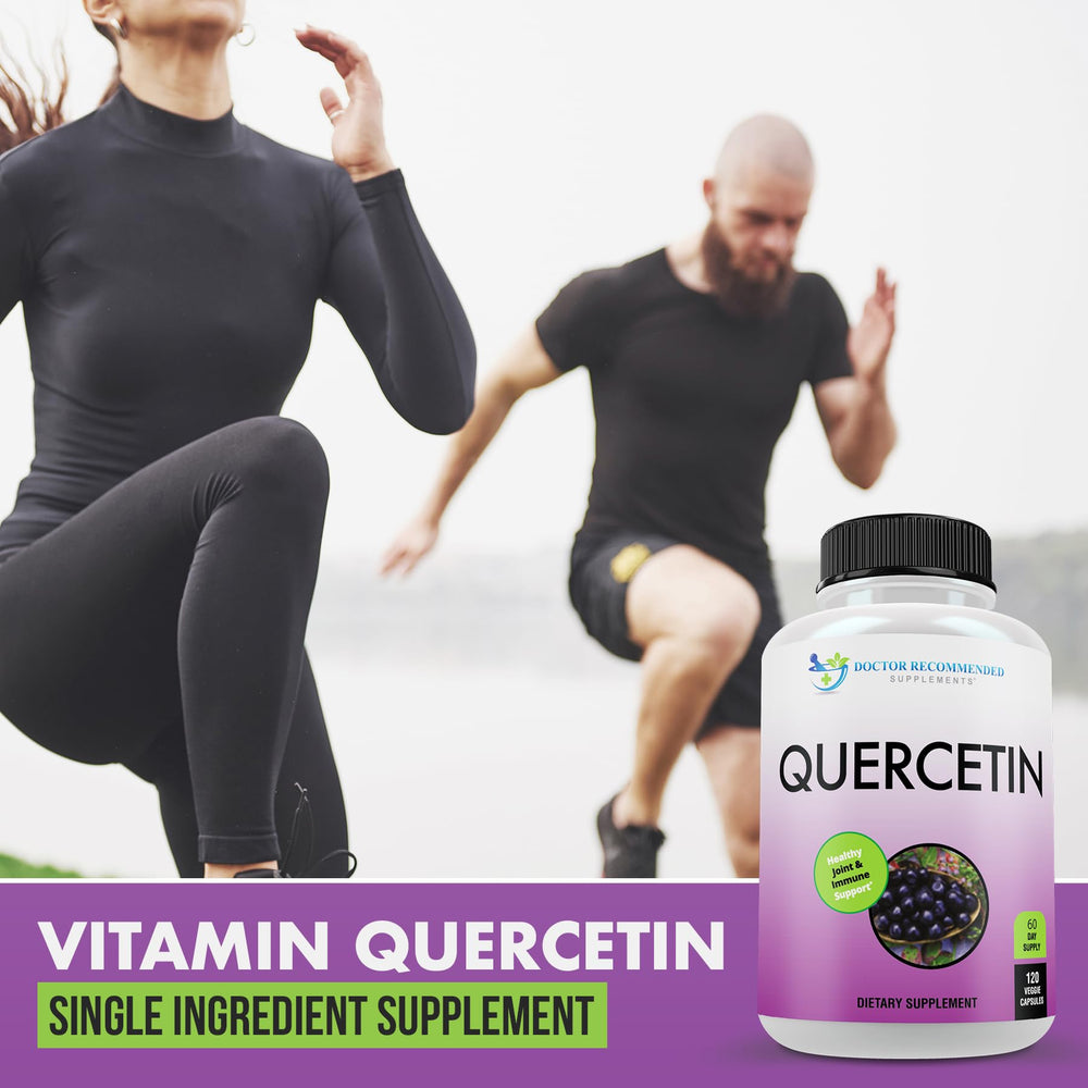 Doctor Recommended Quercetin 1000mg 3-pack packaging