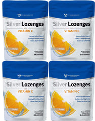 DOCTOR RECOMMENDED SUPPLEMENTS silver lozenges orange flavor pack 4 for immune support