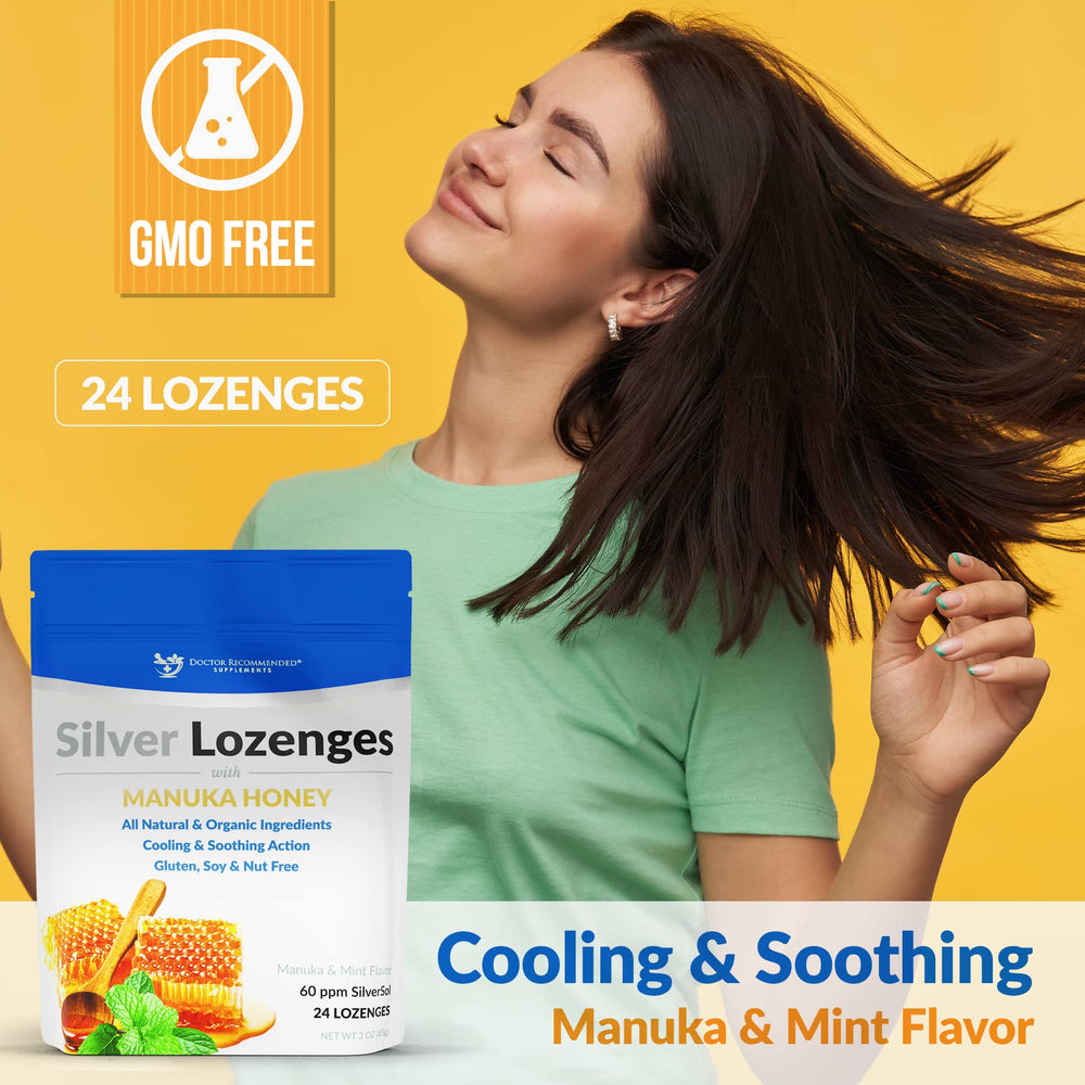 Doctor Recommended Supplements lozenges with Vitamin C add potential antioxidant support