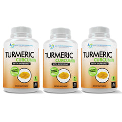 DOCTOR RECOMMENDED SUPPLEMENTS turmeric curcumin bottle front view highlighting high potency