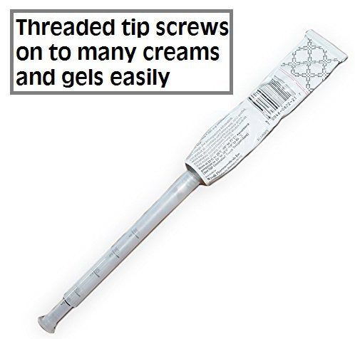 Doctor MK's Natural Premarin/Estrace-compatible applicator for smooth cream application.