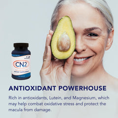Doctor's Advantage CN2 3-month supply box opened for ongoing eye support.