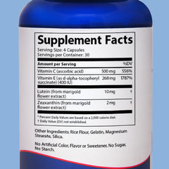 Doctor's Advantage eye health scene illustrating proactive zinc-free support.