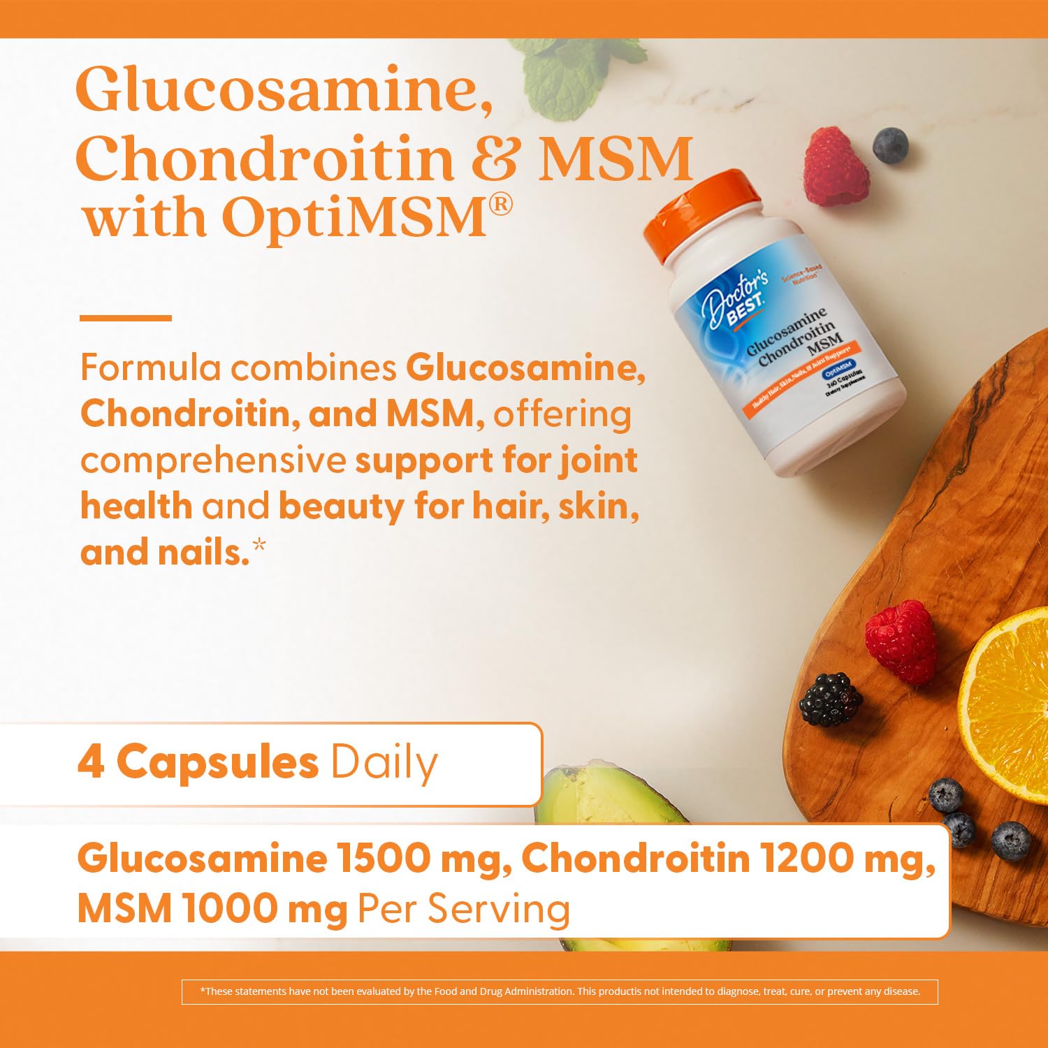Capsules ready to support daily activity and joint movement