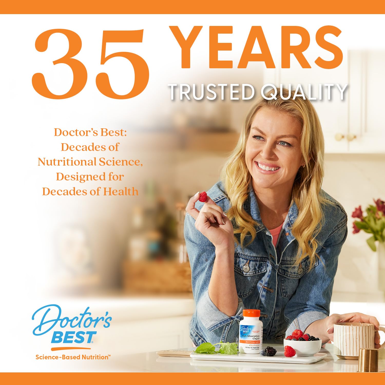 Doctor's Best beauty-support capsules for hair, skin, and nails—nourishing routine