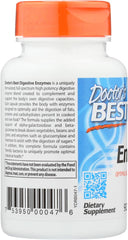 Capsules from Doctor's Best Digestive Enzymes in a close-up shot