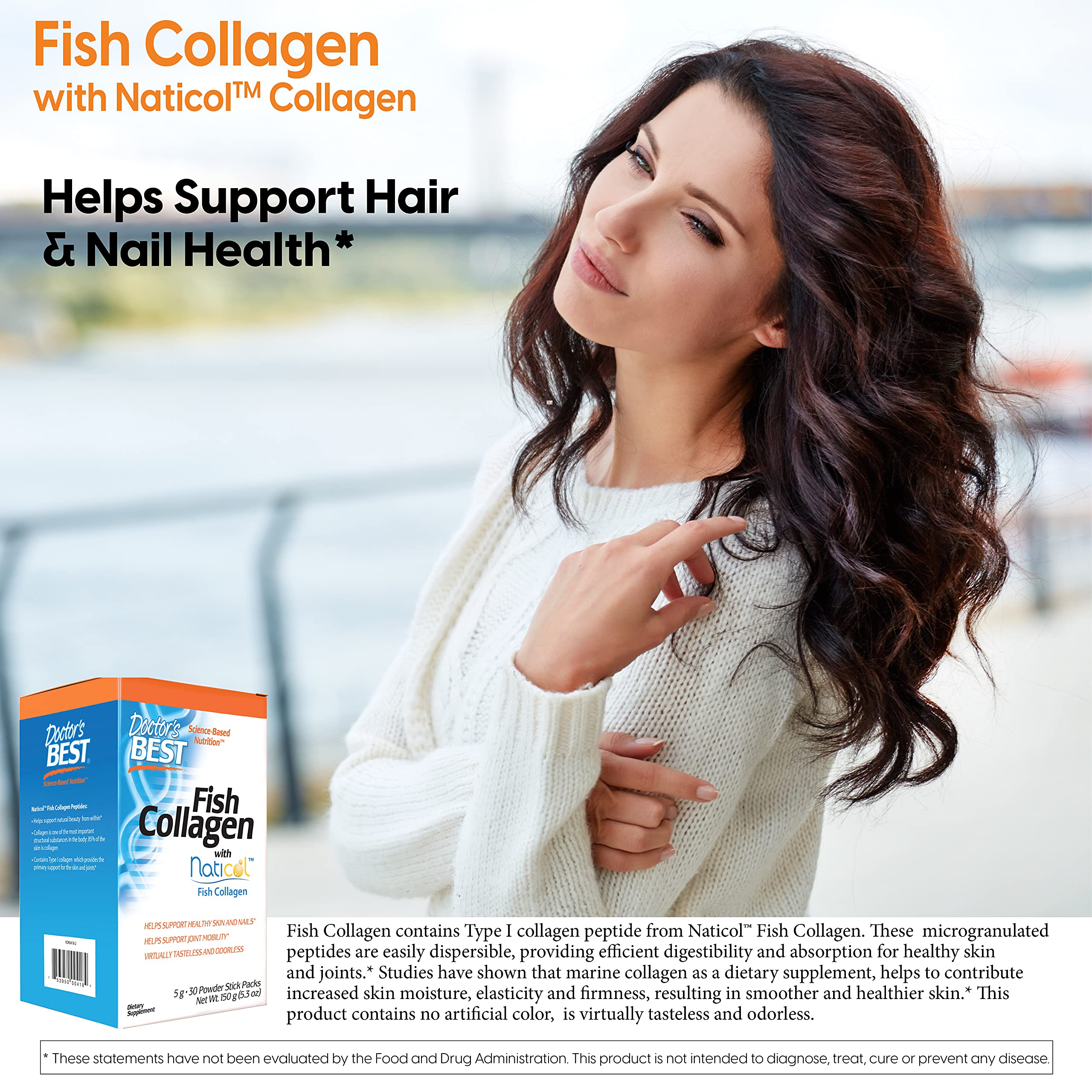 Glass with mixed Doctor's Best Collagen solution showing smooth texture