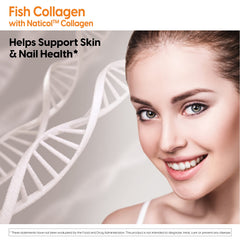Doctor's Best Fish Collagen powder dissolving in water