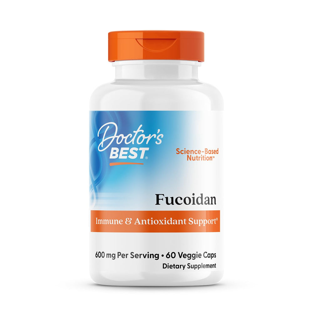 Doctor's Best Fucoidan immune bottle for daily immune support