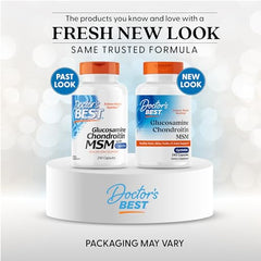 Doctor's Best joint-support capsules close-up for daily flexibility and comfort