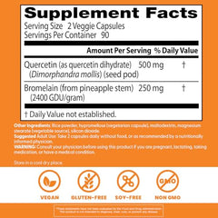 Pineapple-source bromelain shown with Doctor's Best supplement.