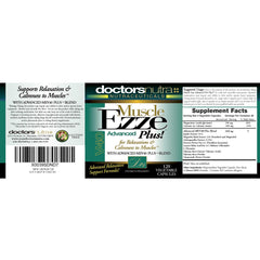 Doctors Nutra Muscle Ezze Plus capsules resting on surface suggest easy daily dosing.