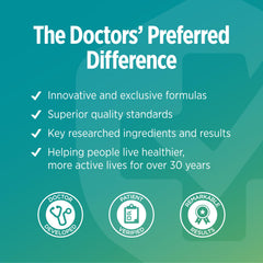 DOCTORS' PREFERRED Berberine Clinical Grade dosage scoop included for precise measurement