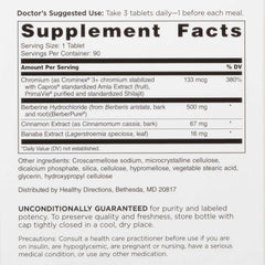 DOCTORS' PREFERRED GlucoGold berberine capsules support a convenient daily routine.