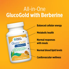 GlucoGold blister pack for convenient daily use