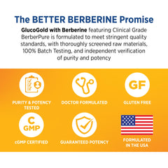 GlucoGold bottle on shelf signaling doctor-formulated quality