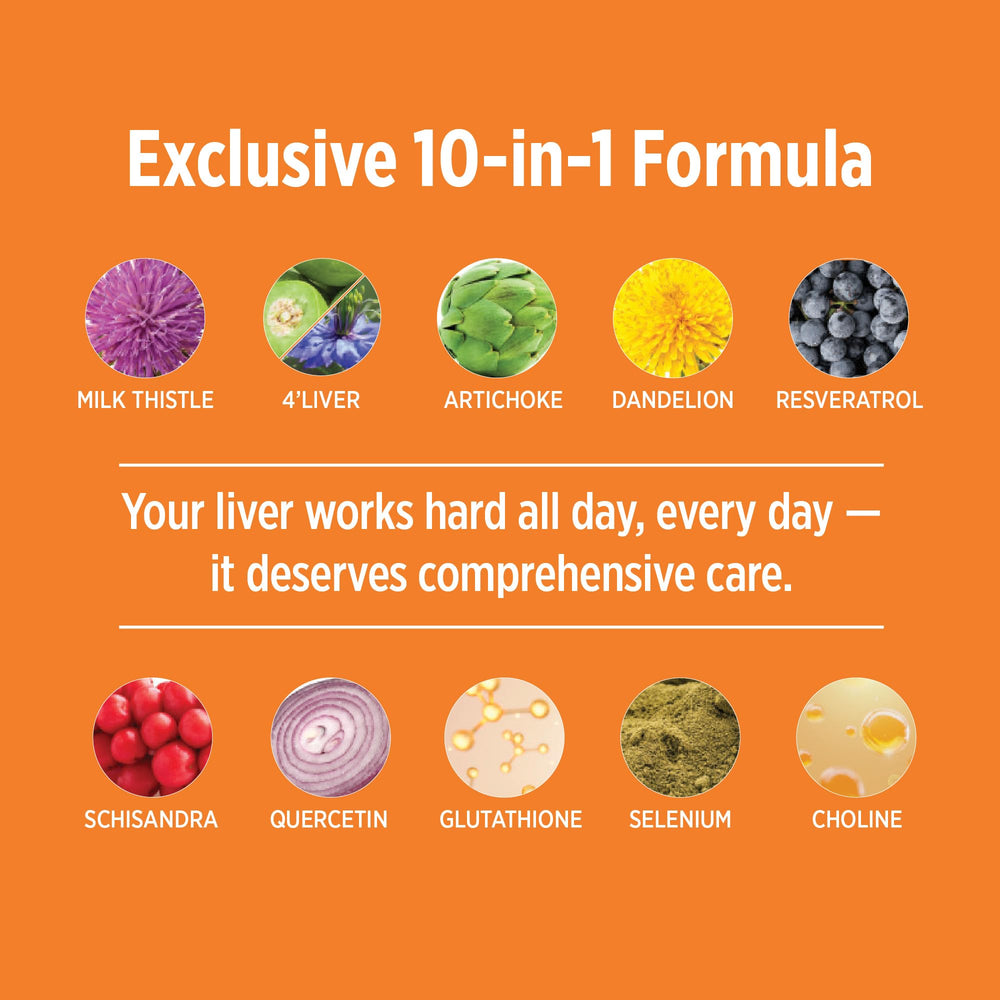 Packaging scene of DOCTORS' PREFERRED Liver+ product in a premium setting