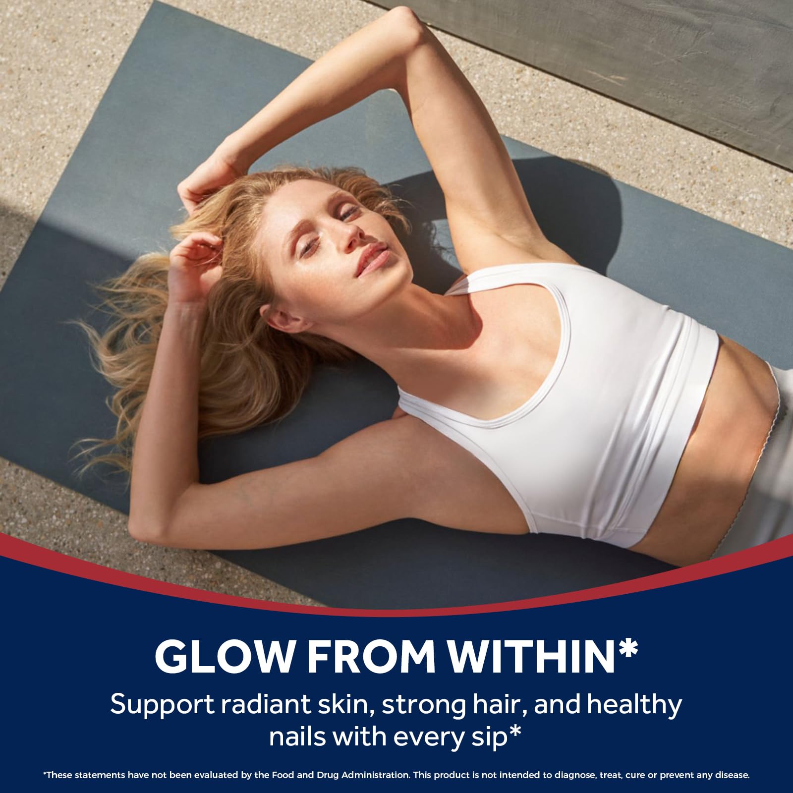 Doctor's Recipes collagen powder blends into smoothies for convenient protein support.