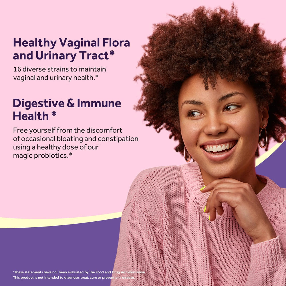 Doctor's Recipes Women's Probiotics delayed-release capsules traveling-ready packaging