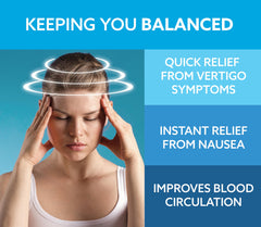 Vertigo Komplex box and leaflet highlighting vegan and gluten-free formula