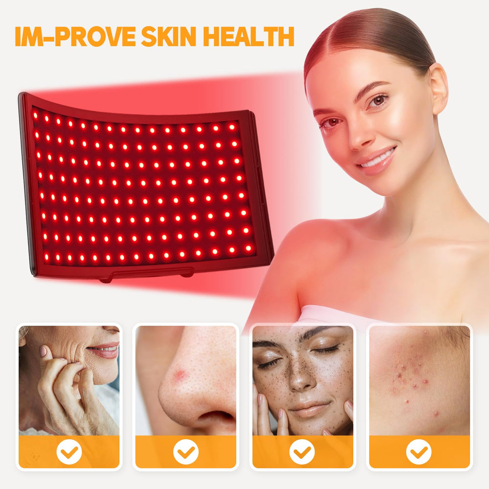 Doinart red light body panel delivers convenient at-home therapy for muscles and joints.